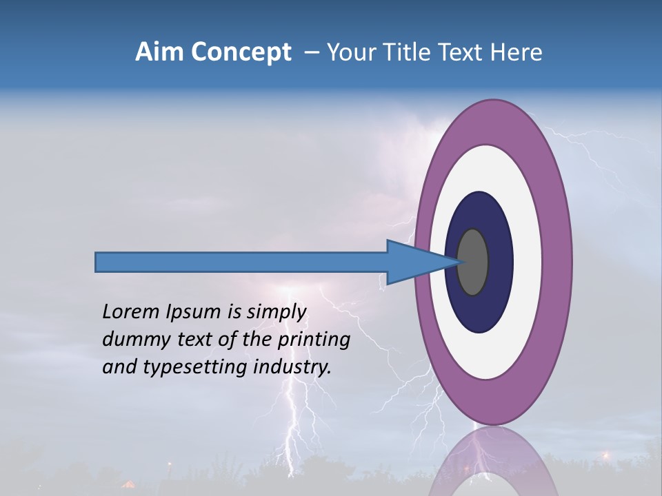 Weather Overcast Storm PowerPoint Template