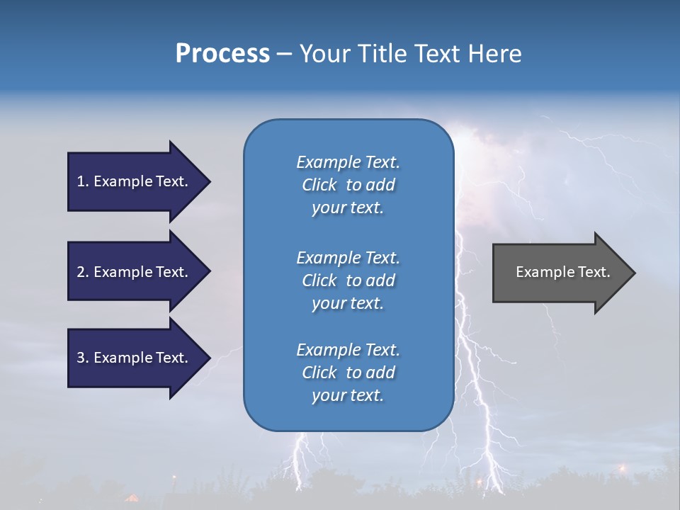 Weather Overcast Storm PowerPoint Template