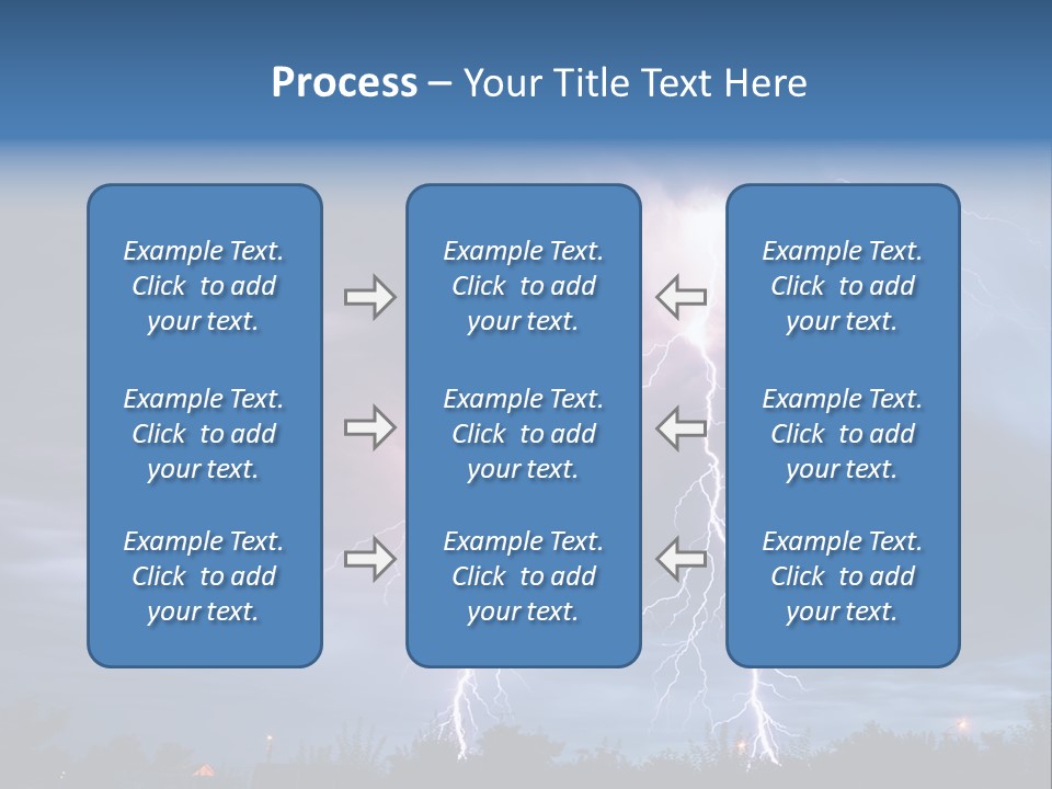 Weather Overcast Storm PowerPoint Template