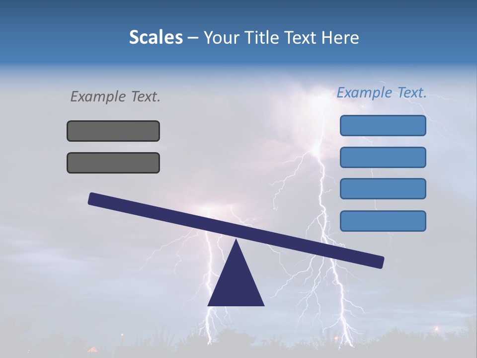 Weather Overcast Storm PowerPoint Template