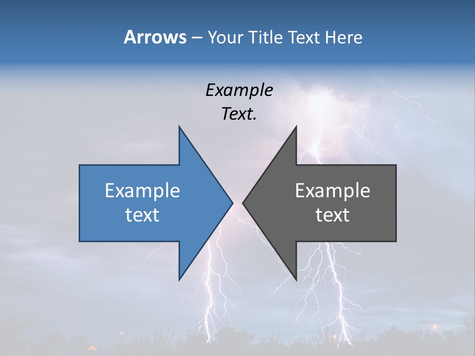 Weather Overcast Storm PowerPoint Template