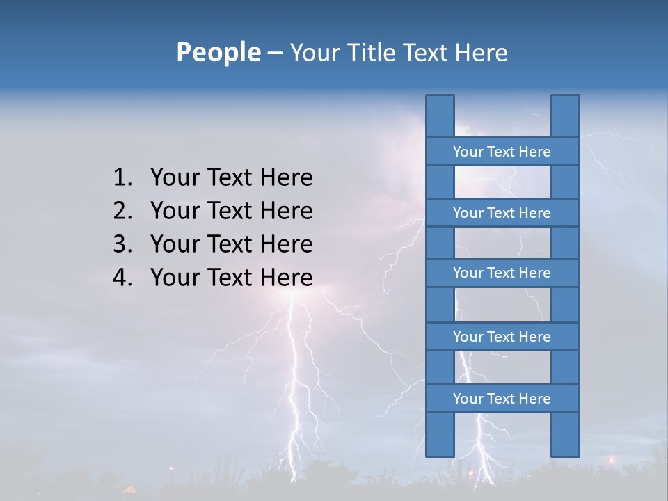 Weather Overcast Storm PowerPoint Template