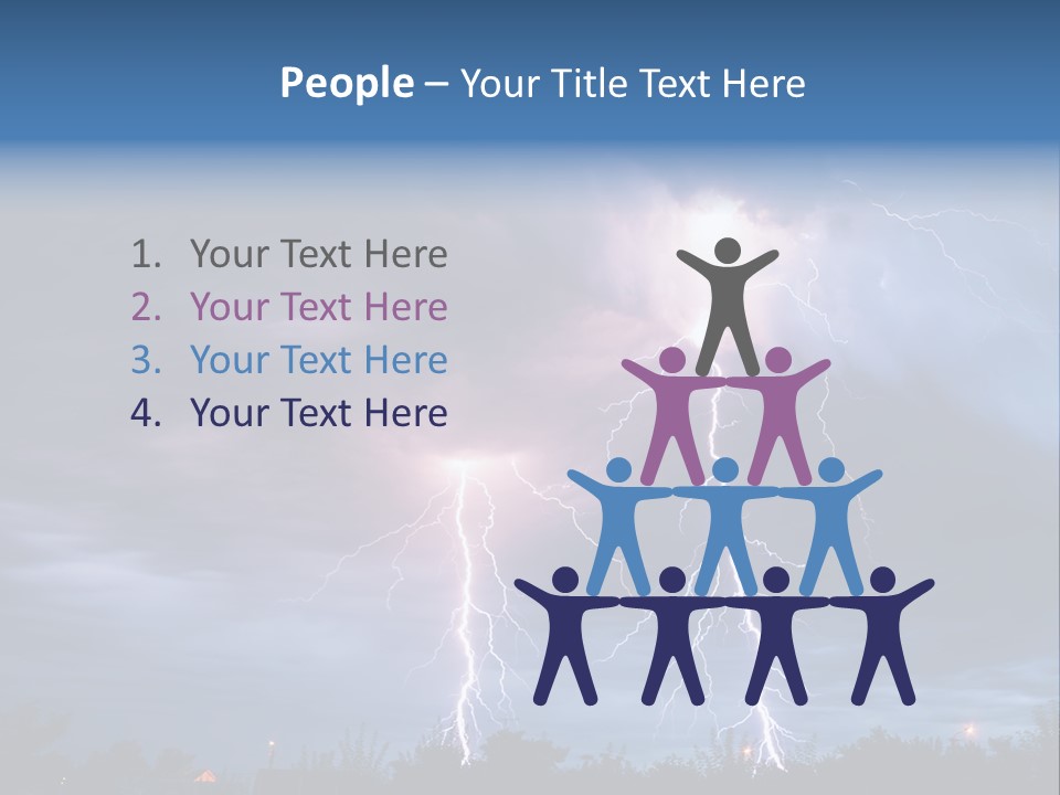 Weather Overcast Storm PowerPoint Template