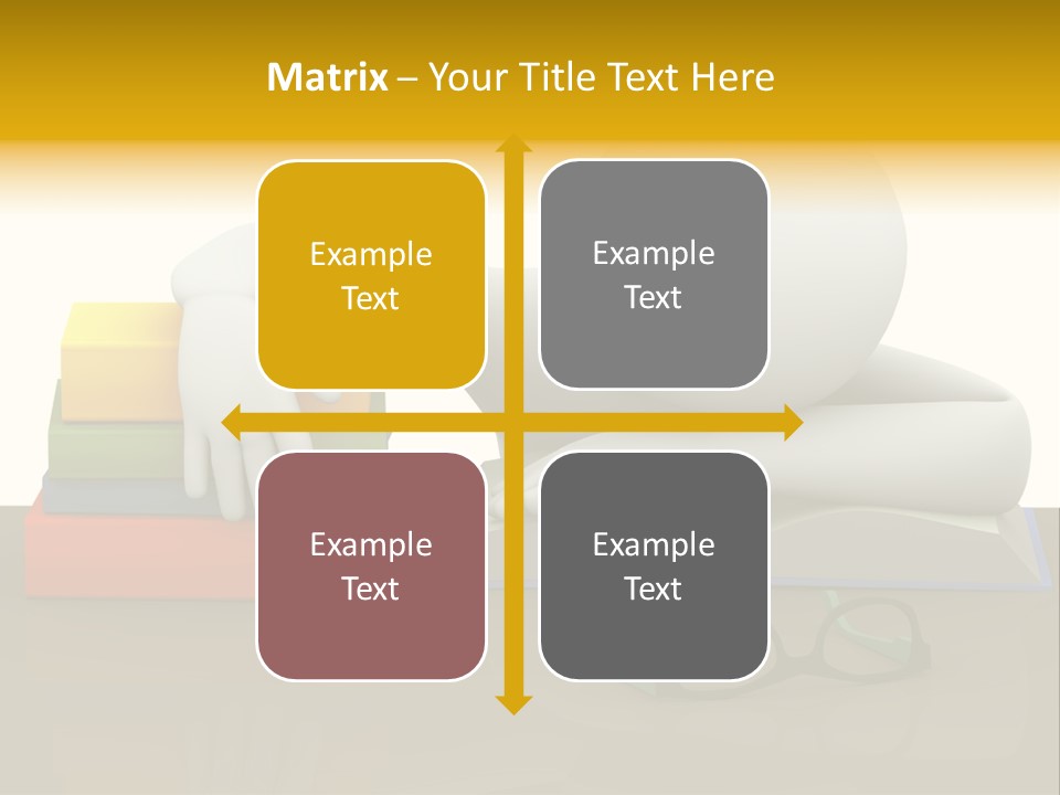 House Character Cartoon PowerPoint Template