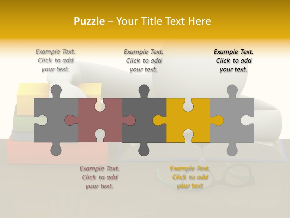 House Character Cartoon PowerPoint Template