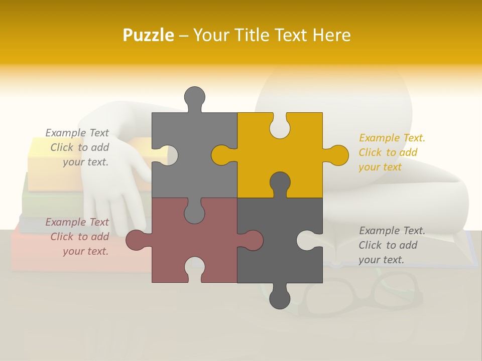 House Character Cartoon PowerPoint Template