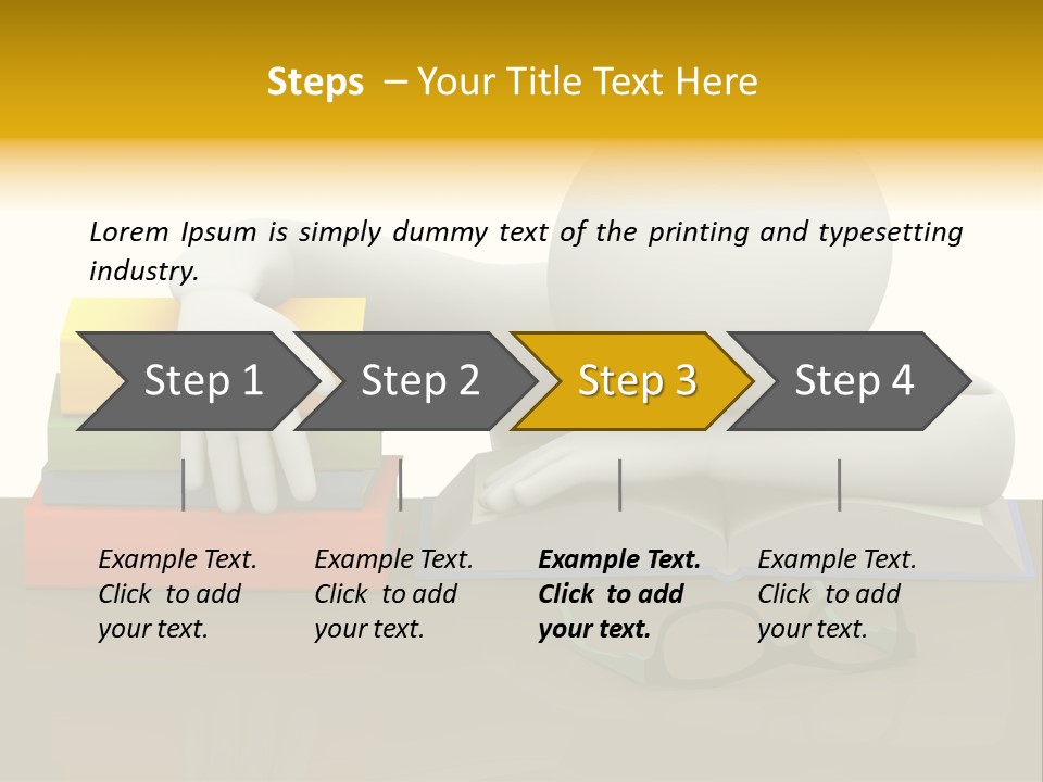 House Character Cartoon PowerPoint Template