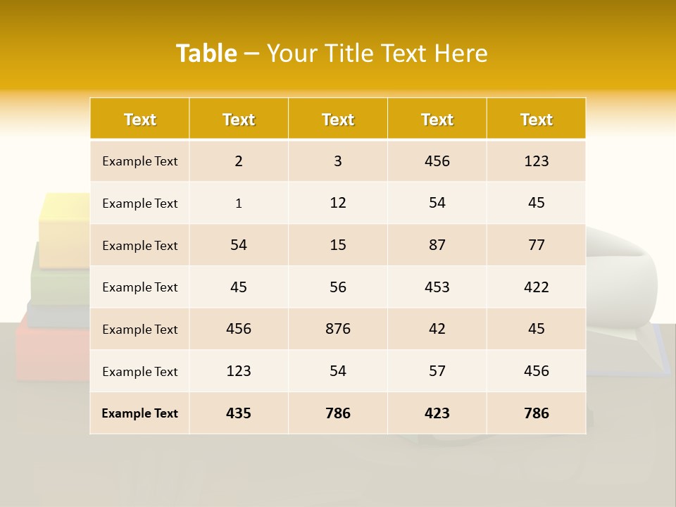 House Character Cartoon PowerPoint Template