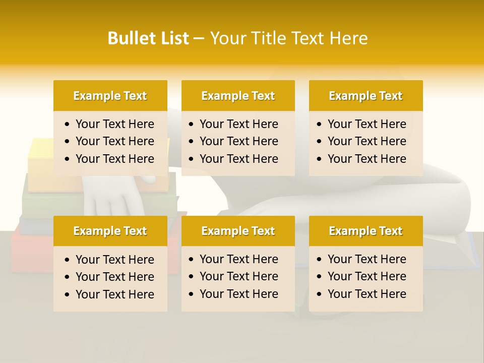 House Character Cartoon PowerPoint Template