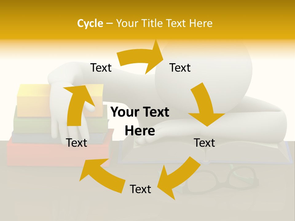 House Character Cartoon PowerPoint Template