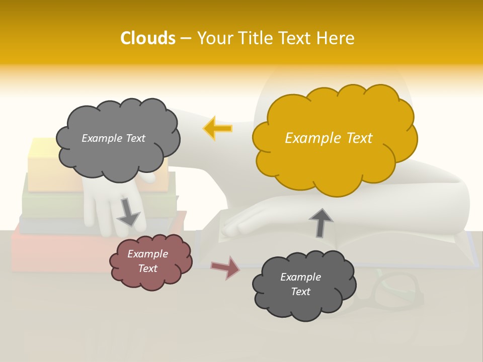 House Character Cartoon PowerPoint Template