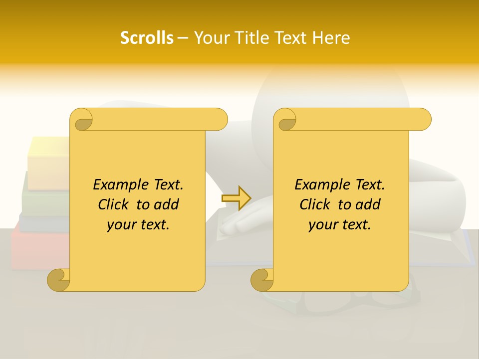 House Character Cartoon PowerPoint Template