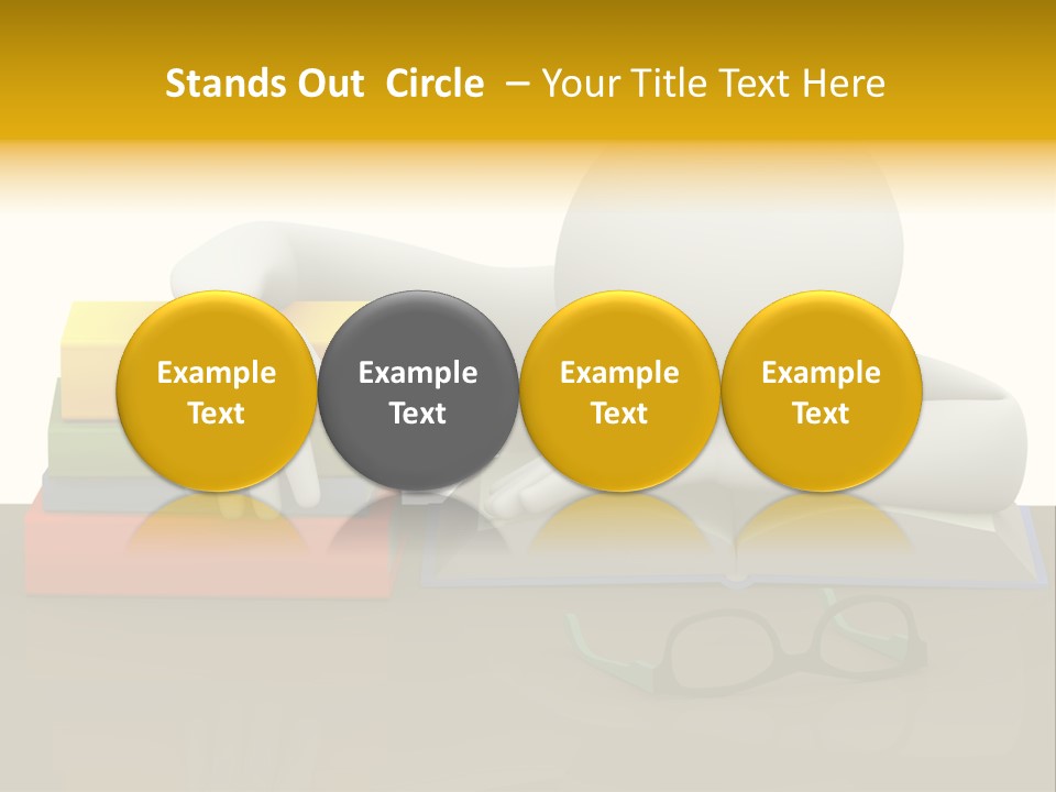 House Character Cartoon PowerPoint Template