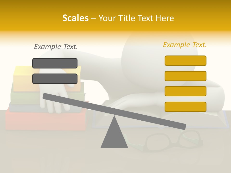 House Character Cartoon PowerPoint Template