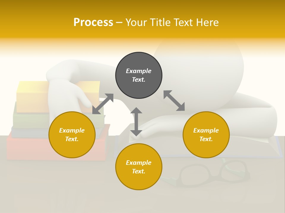 House Character Cartoon PowerPoint Template