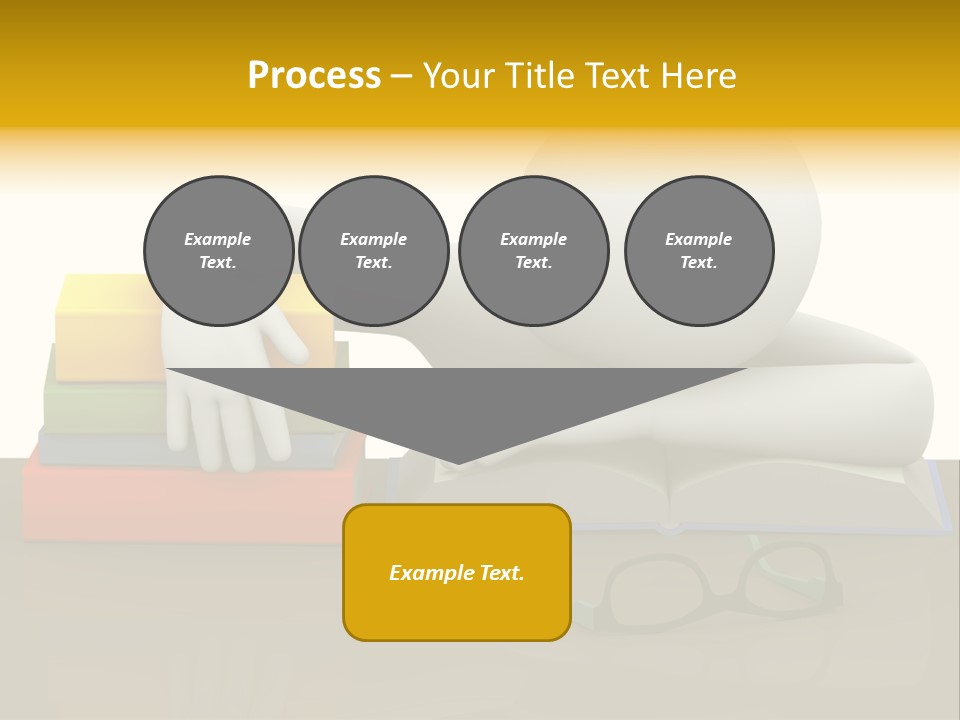 House Character Cartoon PowerPoint Template