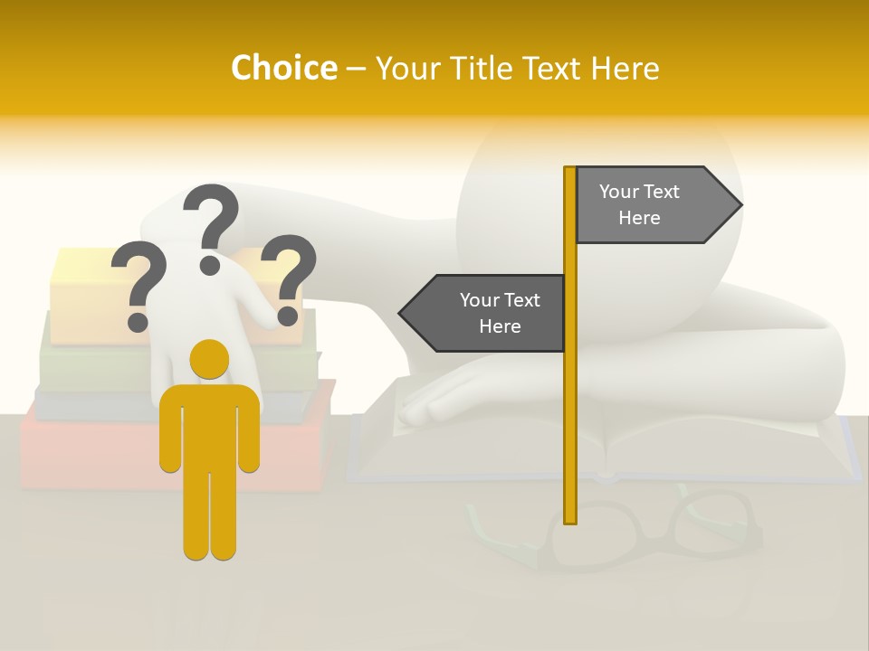 House Character Cartoon PowerPoint Template