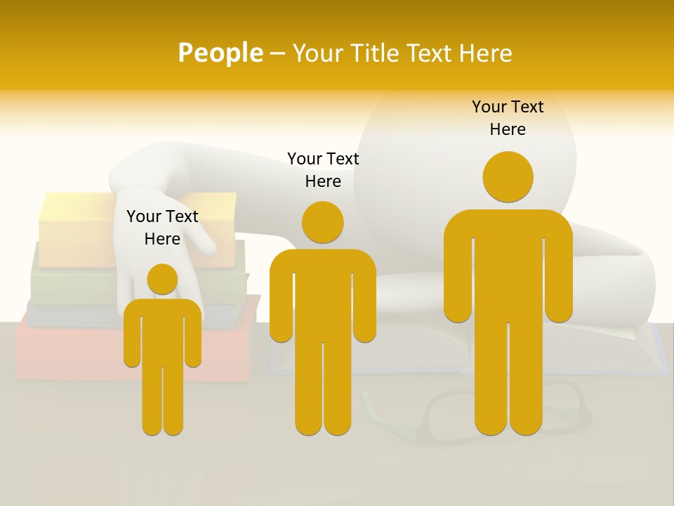 House Character Cartoon PowerPoint Template