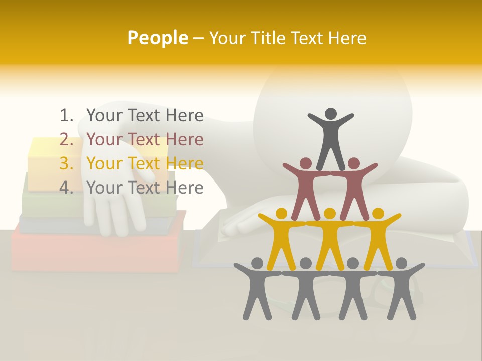 House Character Cartoon PowerPoint Template