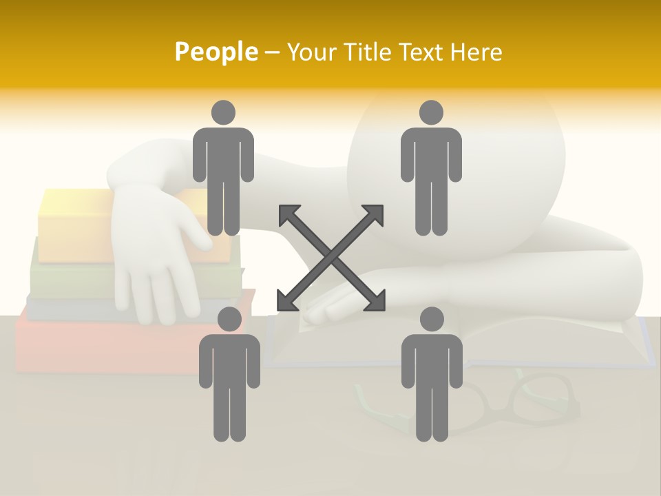 House Character Cartoon PowerPoint Template