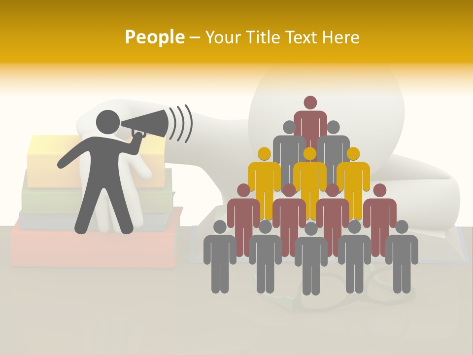 House Character Cartoon PowerPoint Template