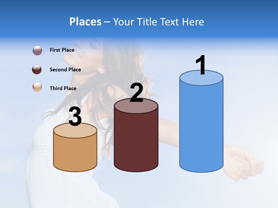 Hispanic Outstretched Fresh PowerPoint Template