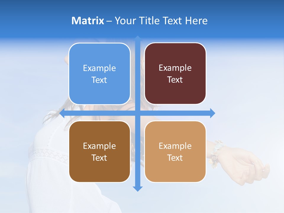 Hispanic Outstretched Fresh PowerPoint Template