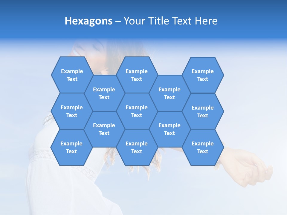 Hispanic Outstretched Fresh PowerPoint Template