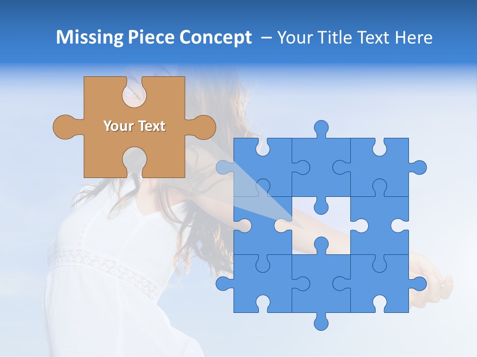 Hispanic Outstretched Fresh PowerPoint Template