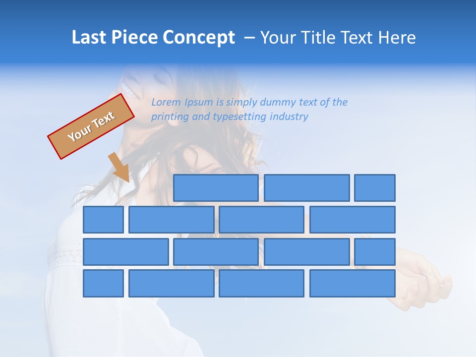 Hispanic Outstretched Fresh PowerPoint Template