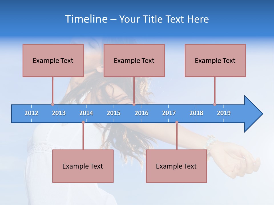 Hispanic Outstretched Fresh PowerPoint Template