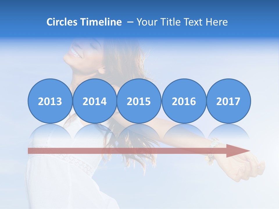 Hispanic Outstretched Fresh PowerPoint Template