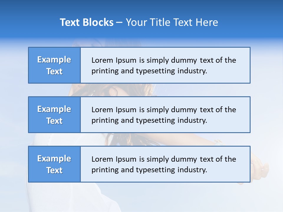 Hispanic Outstretched Fresh PowerPoint Template