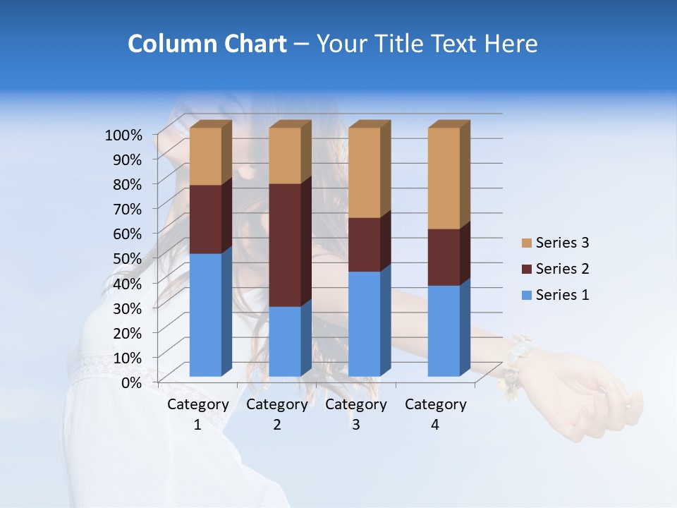 Hispanic Outstretched Fresh PowerPoint Template