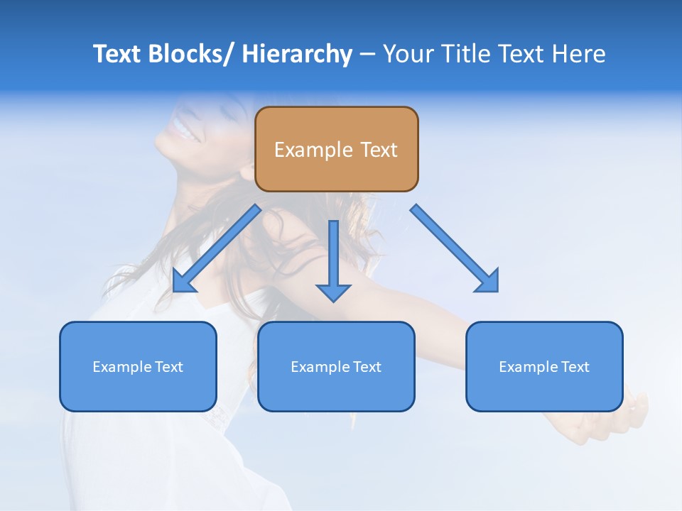 Hispanic Outstretched Fresh PowerPoint Template