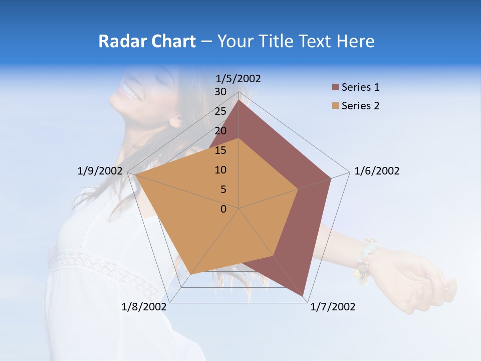 Hispanic Outstretched Fresh PowerPoint Template
