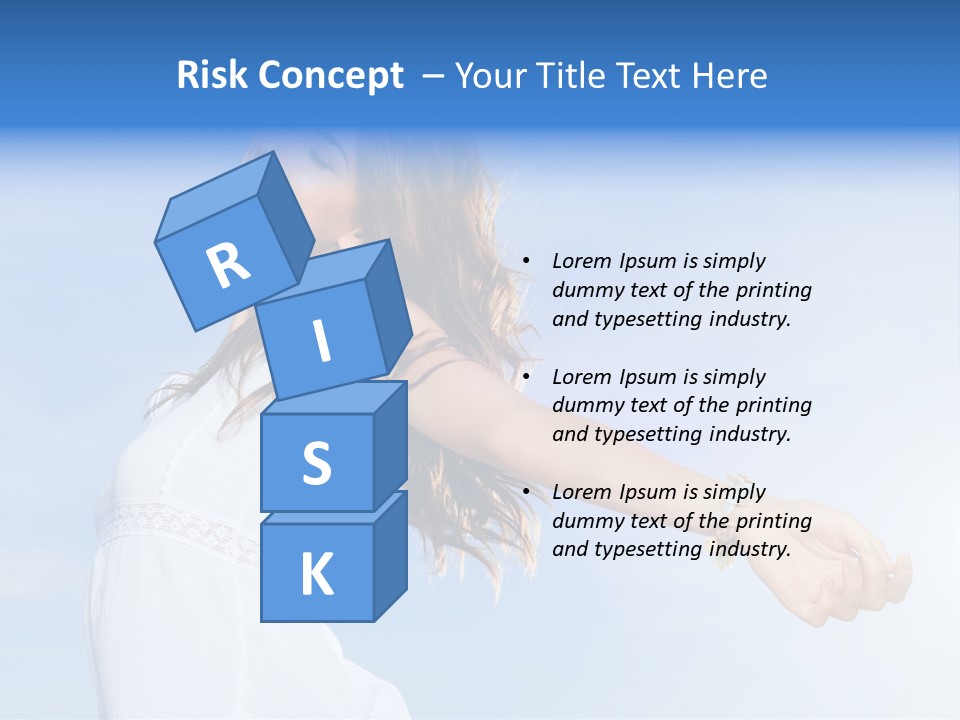 Hispanic Outstretched Fresh PowerPoint Template