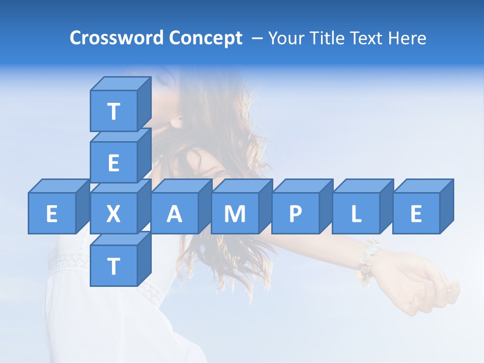Hispanic Outstretched Fresh PowerPoint Template