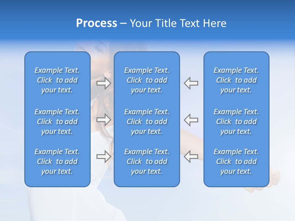 Hispanic Outstretched Fresh PowerPoint Template