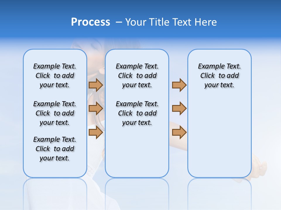 Hispanic Outstretched Fresh PowerPoint Template