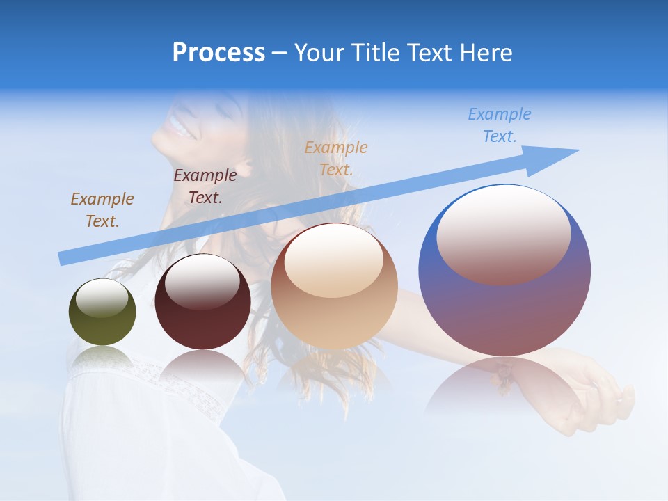 Hispanic Outstretched Fresh PowerPoint Template