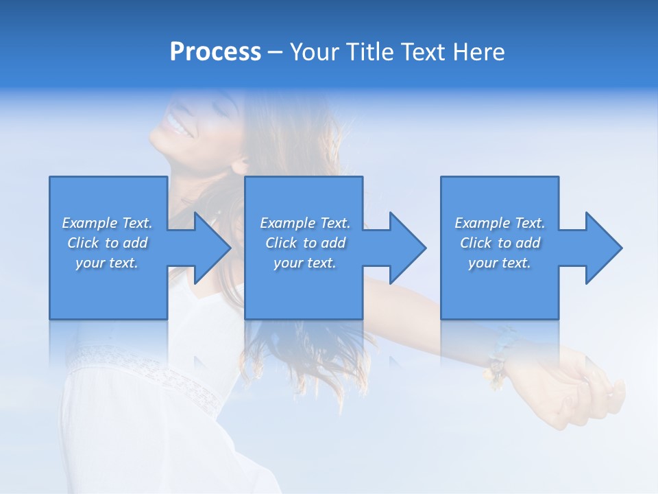 Hispanic Outstretched Fresh PowerPoint Template