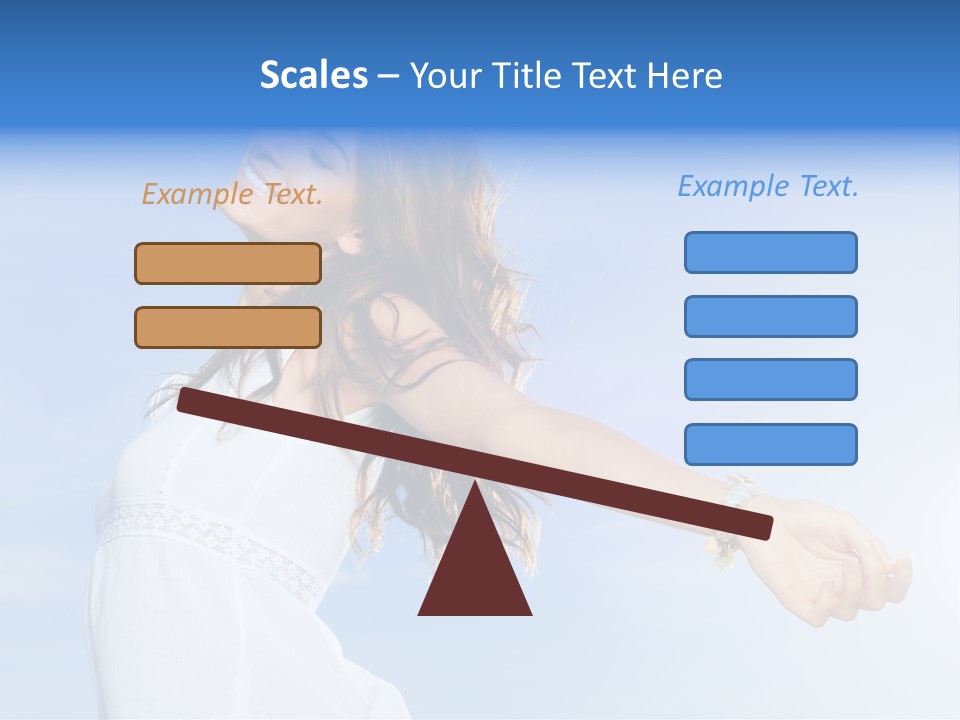 Hispanic Outstretched Fresh PowerPoint Template