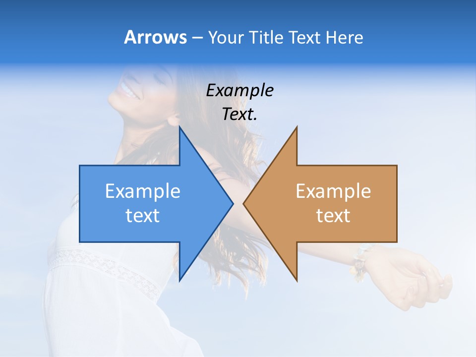 Hispanic Outstretched Fresh PowerPoint Template