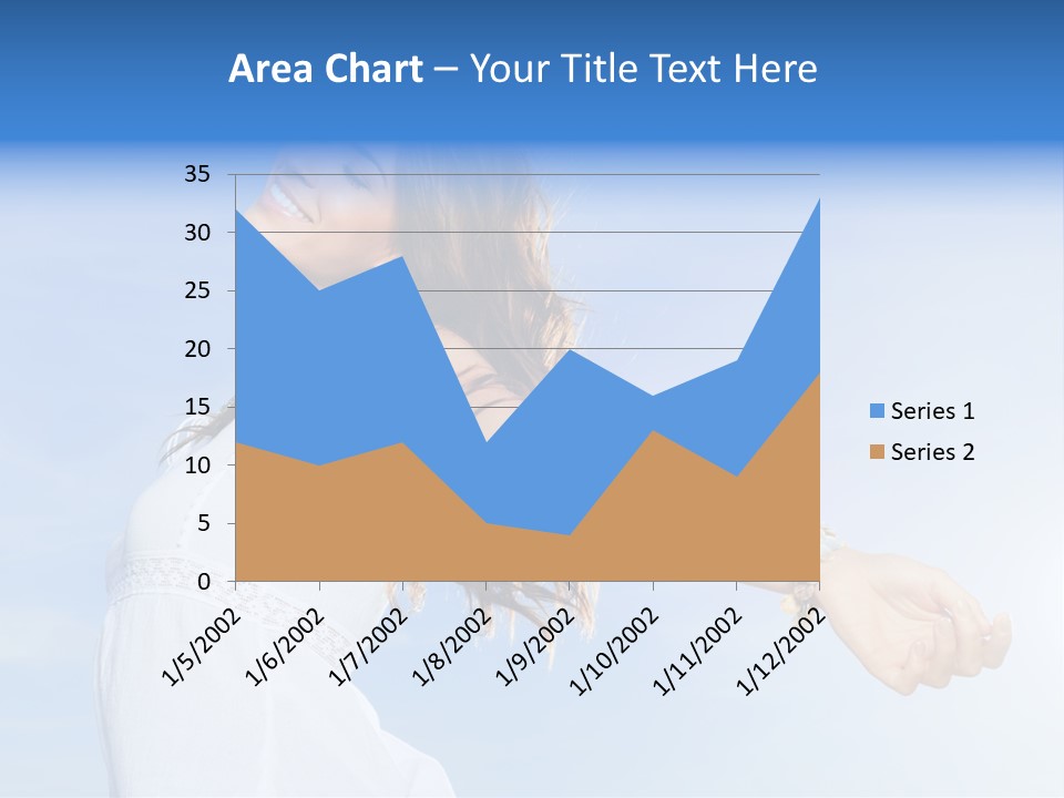 Hispanic Outstretched Fresh PowerPoint Template