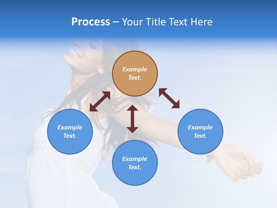 Hispanic Outstretched Fresh PowerPoint Template