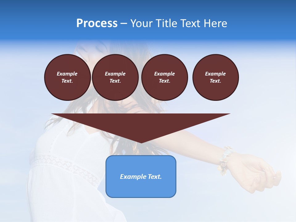 Hispanic Outstretched Fresh PowerPoint Template