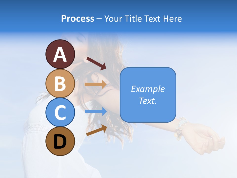 Hispanic Outstretched Fresh PowerPoint Template