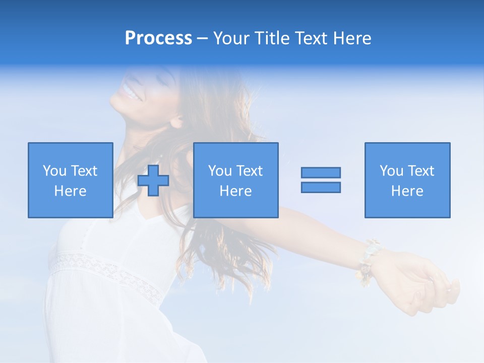 Hispanic Outstretched Fresh PowerPoint Template