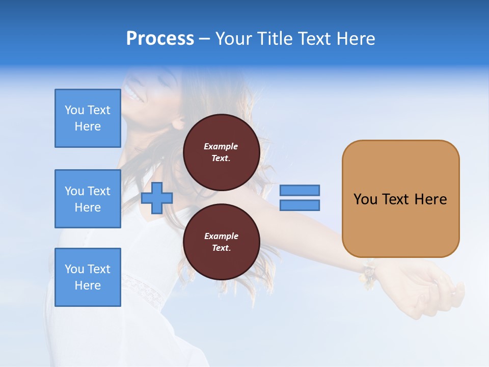 Hispanic Outstretched Fresh PowerPoint Template